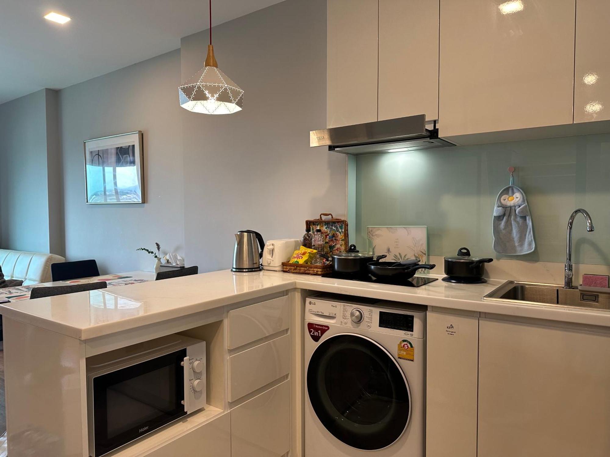 New & Cozy 2 Bedroom @ The Astra Sky River Chiang Mai Extérieur photo